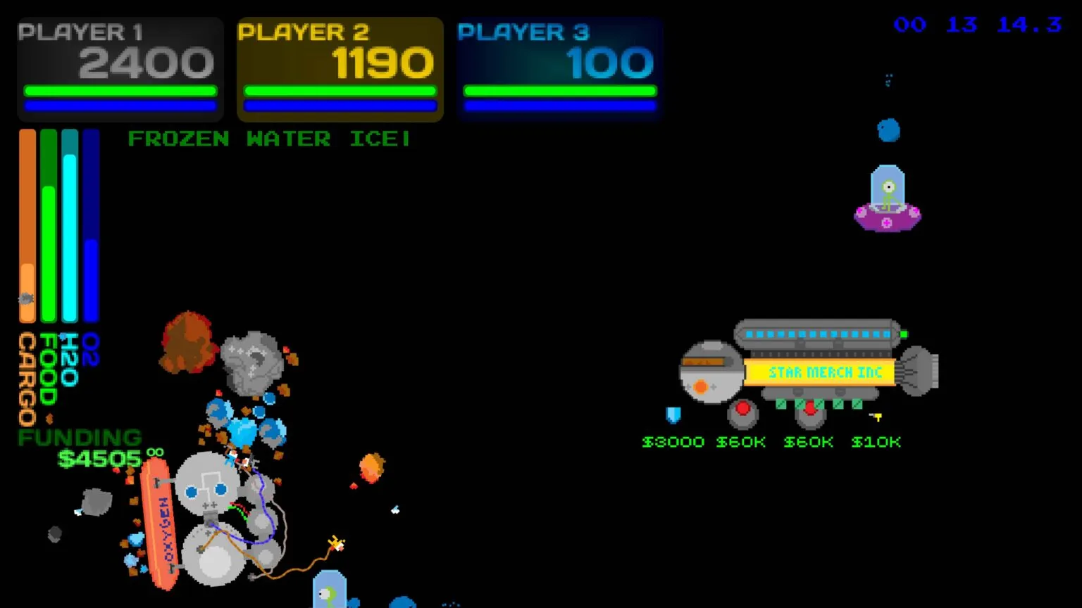 Apolune 2 Brings Retro Space Mining Fun to Xbox for Indie Co-op Fans