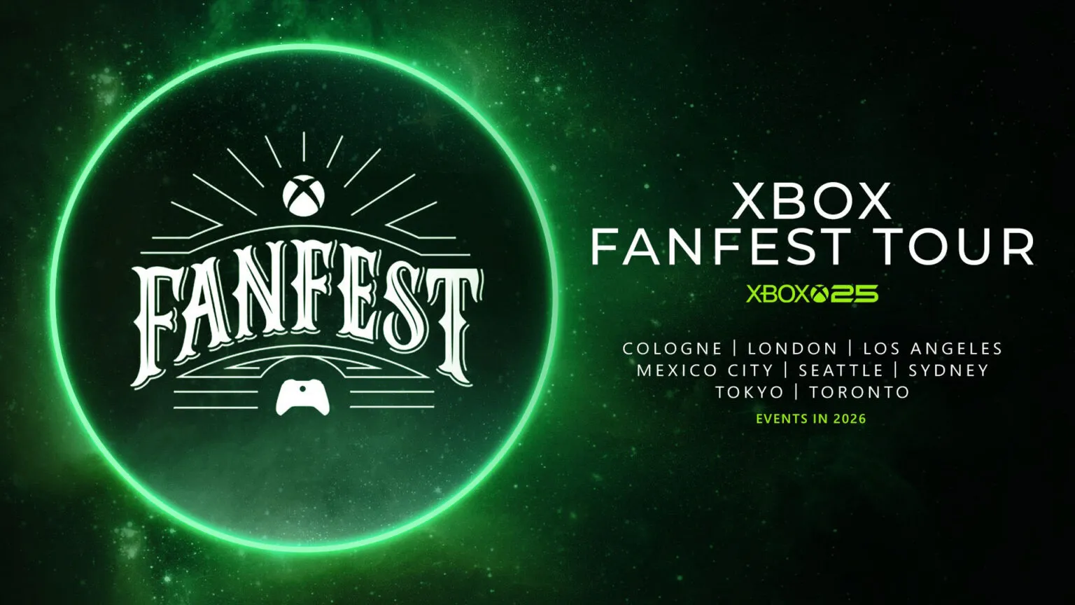 Xbox FanFest Tour 2026 Announced: Global Celebration Begins