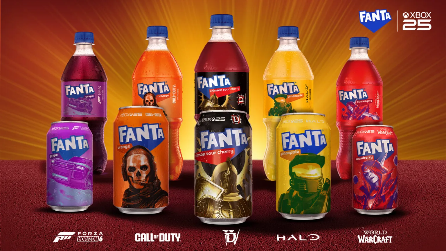 Xbox x Fanta Collaboration 2026 Brings Special Rewards, Collectible Bottles and Gaming Prizes