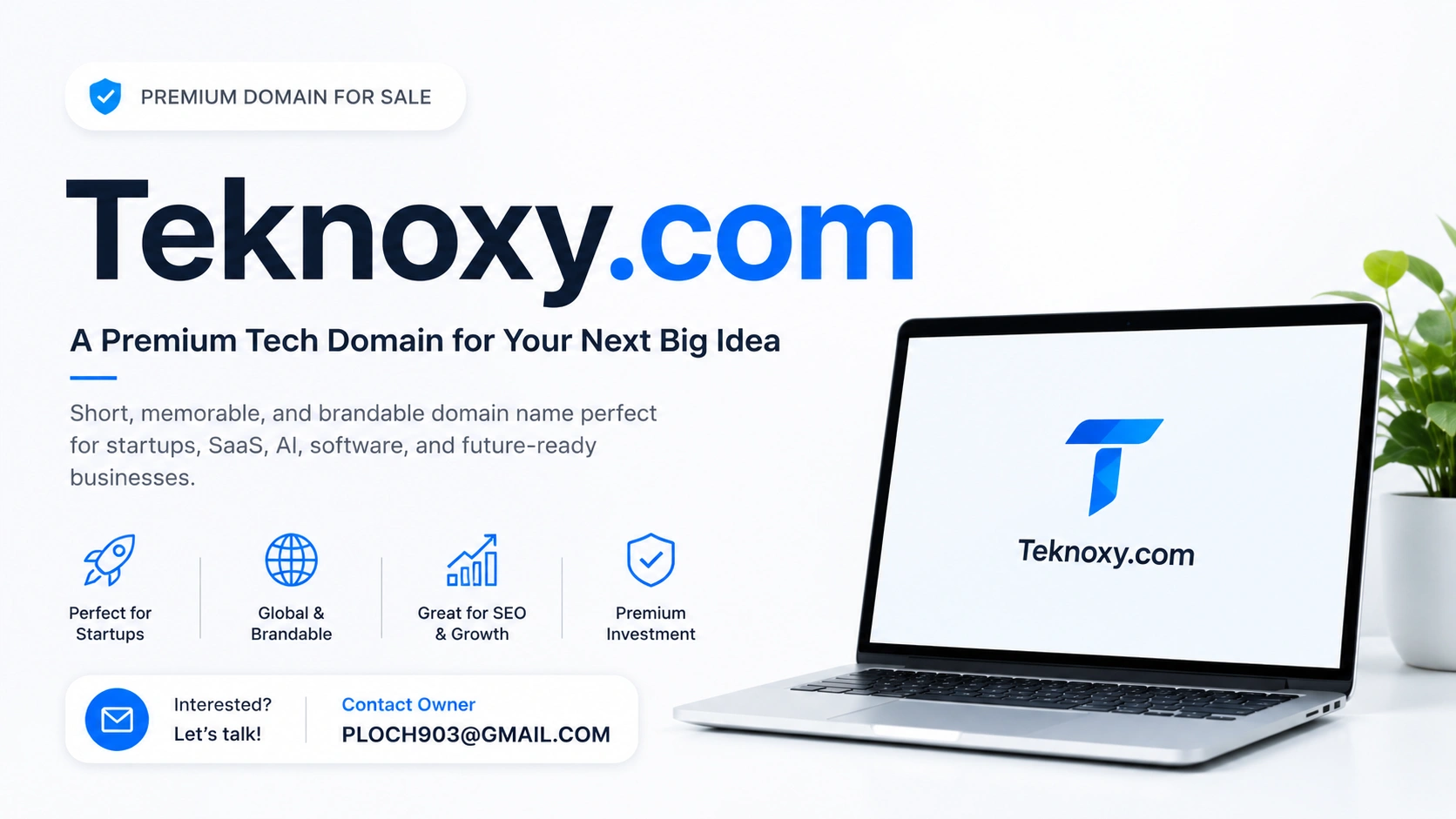 Teknoxy.com – Premium Tech Domain For Sale