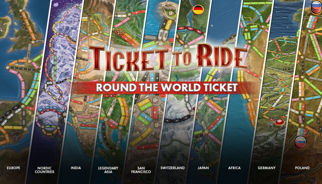 Ticket to Ride Unveils Its 10th Expansion and Teases New Horizons